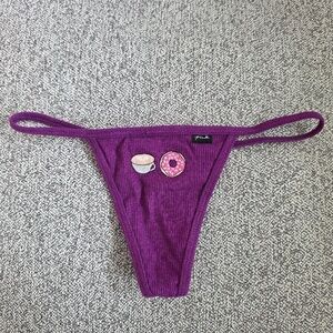 PINK Victoria's Secret Cotton V String - Medium